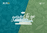 Cover Broschüre: Games to go: Methoden und Materialien für internationale Jugendbegegnungen (2026)